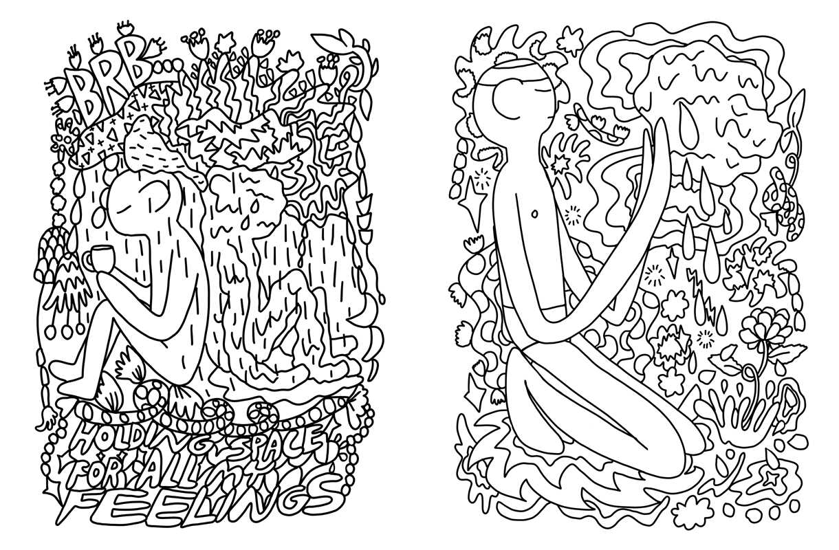 Yumiverse Mindful Coloring Book by Yumi  Sakugawa