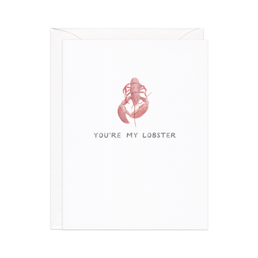 You're My Lobster — Friends TV Show Love Card