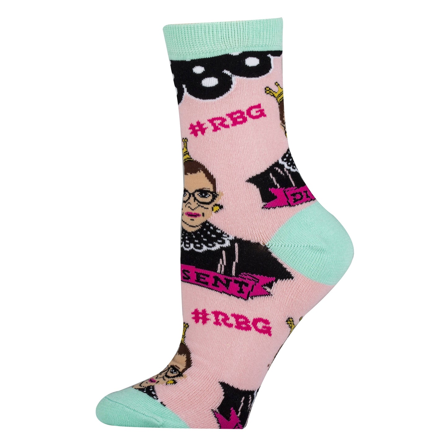 #RBG | Women's Novelty Cotton Crew Socks