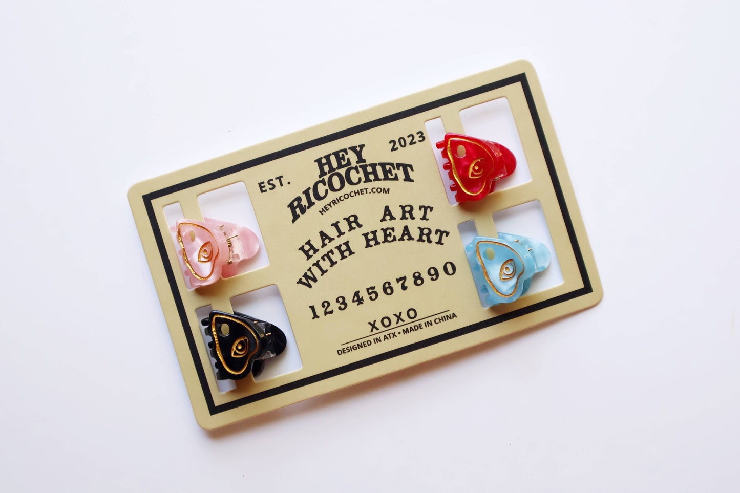 Tiny Planchette Clip Set