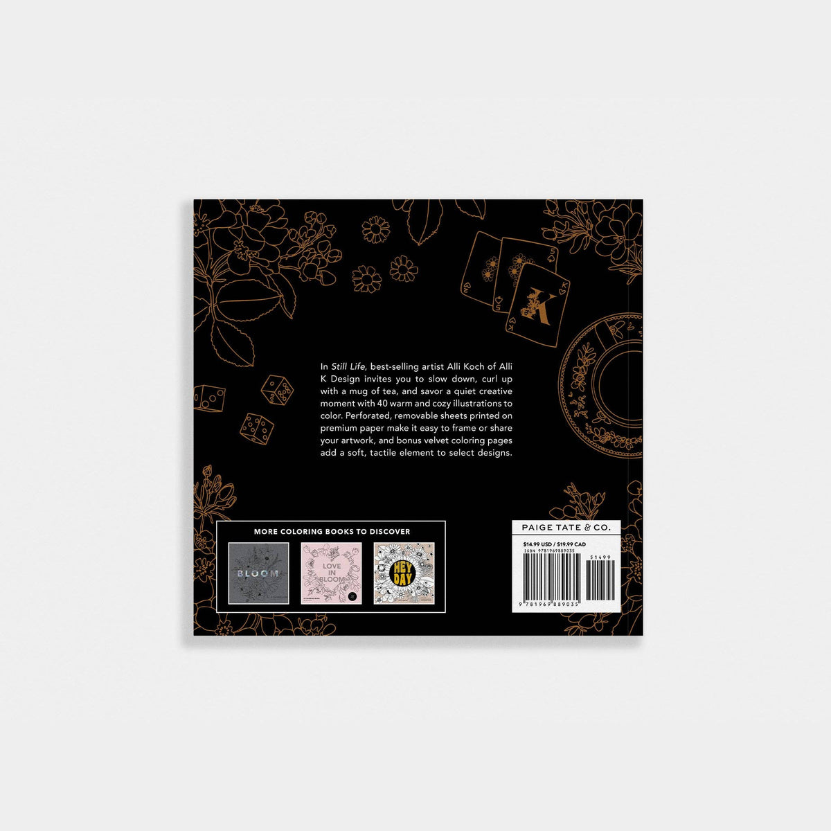 Still Life: An Adult Coloring Book for Cozy Days