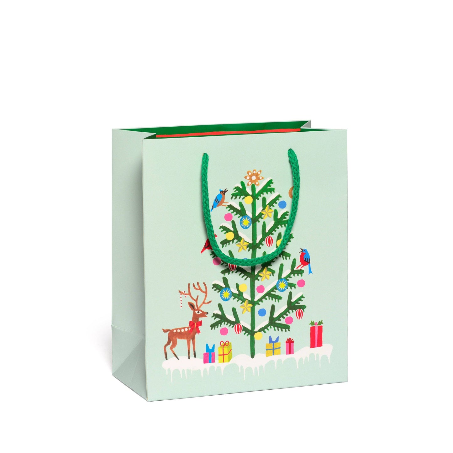 Christmas Critters medium gift bag