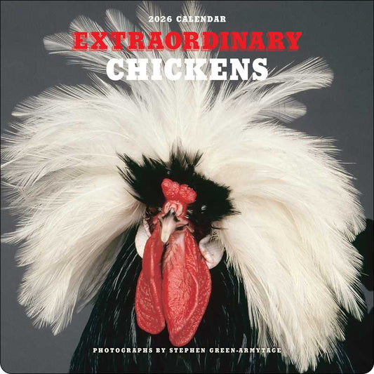 Extraordinary Chickens 2026 Wall Calendar by Stephen Green-Armytage