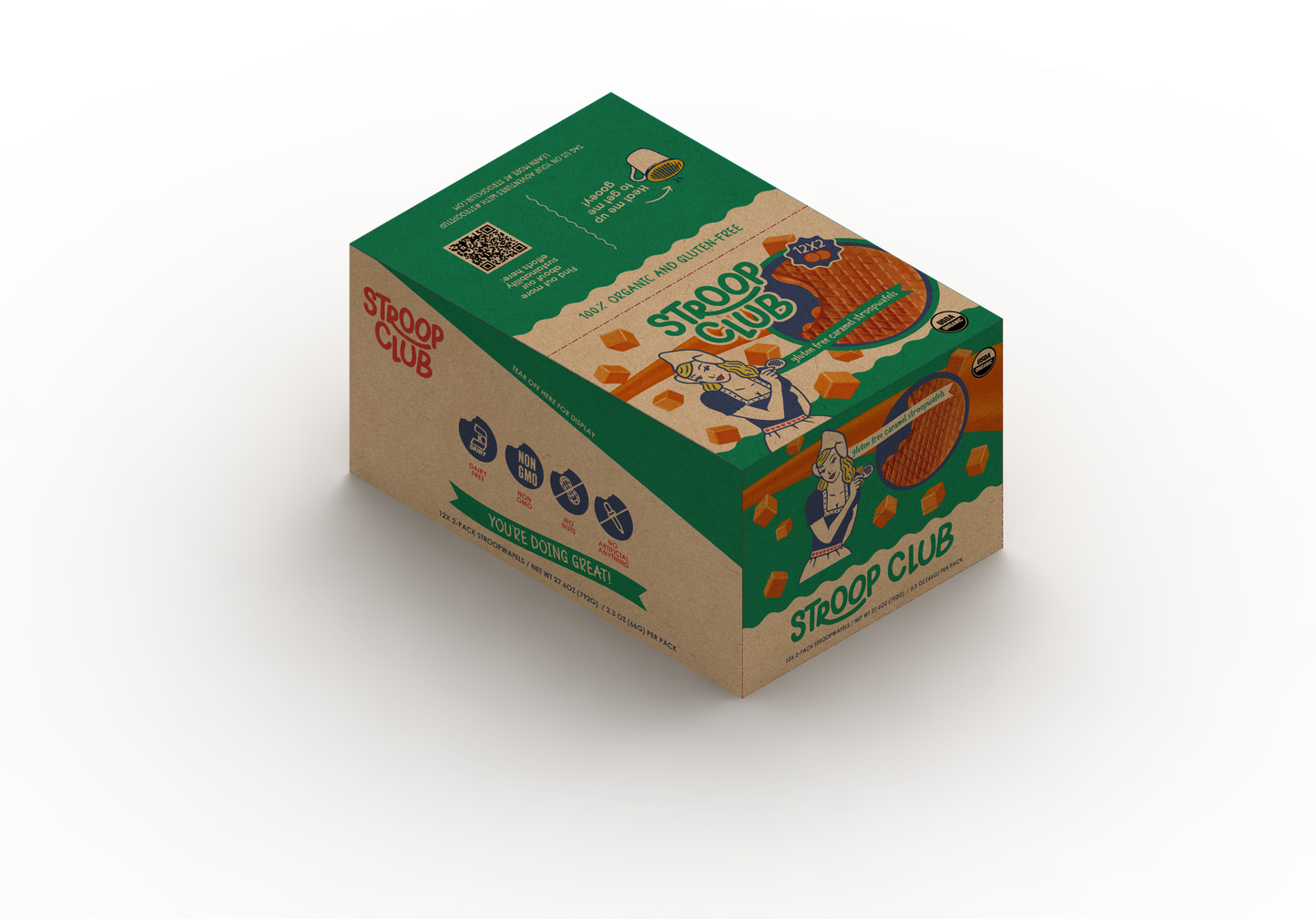 Caramel Stroopwafel 2-pack