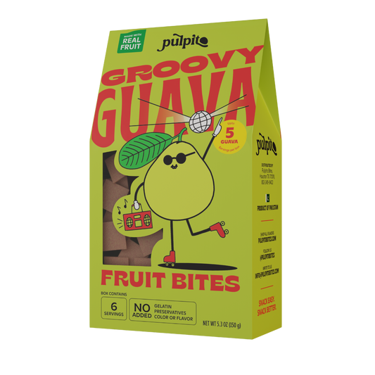 Groovy Guava - Natural Fruit Snacks - Dried Fruit Bites
