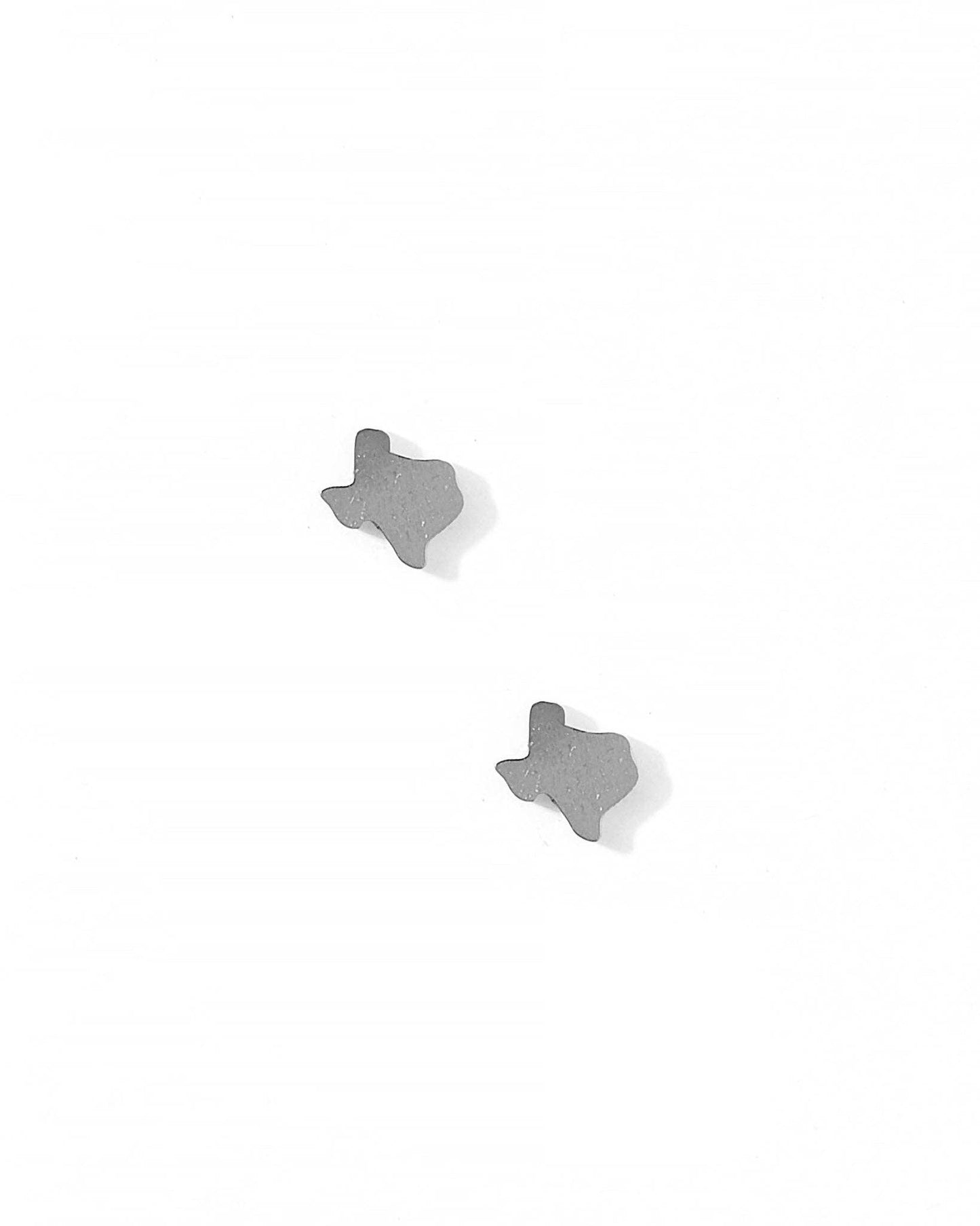 Screwback Stud Earrings - Petite Texas Silver