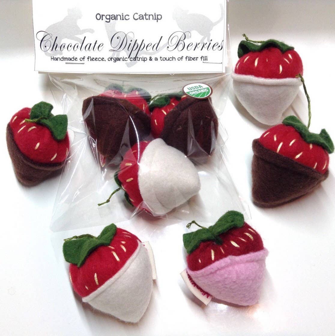 Catnip Strawberry Toys