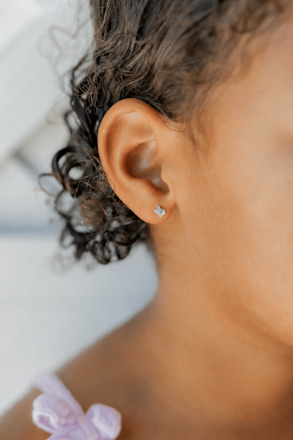 Screwback Stud Earrings - Petite Texas Silver