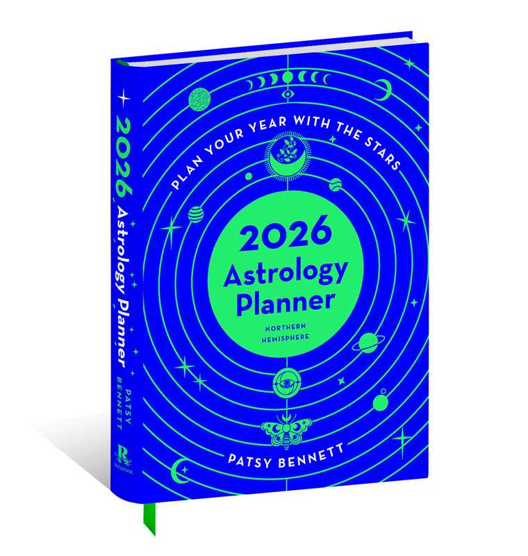 2026 Astrology Planner Calendar Northern Hemisphere by Patsy  Bennett