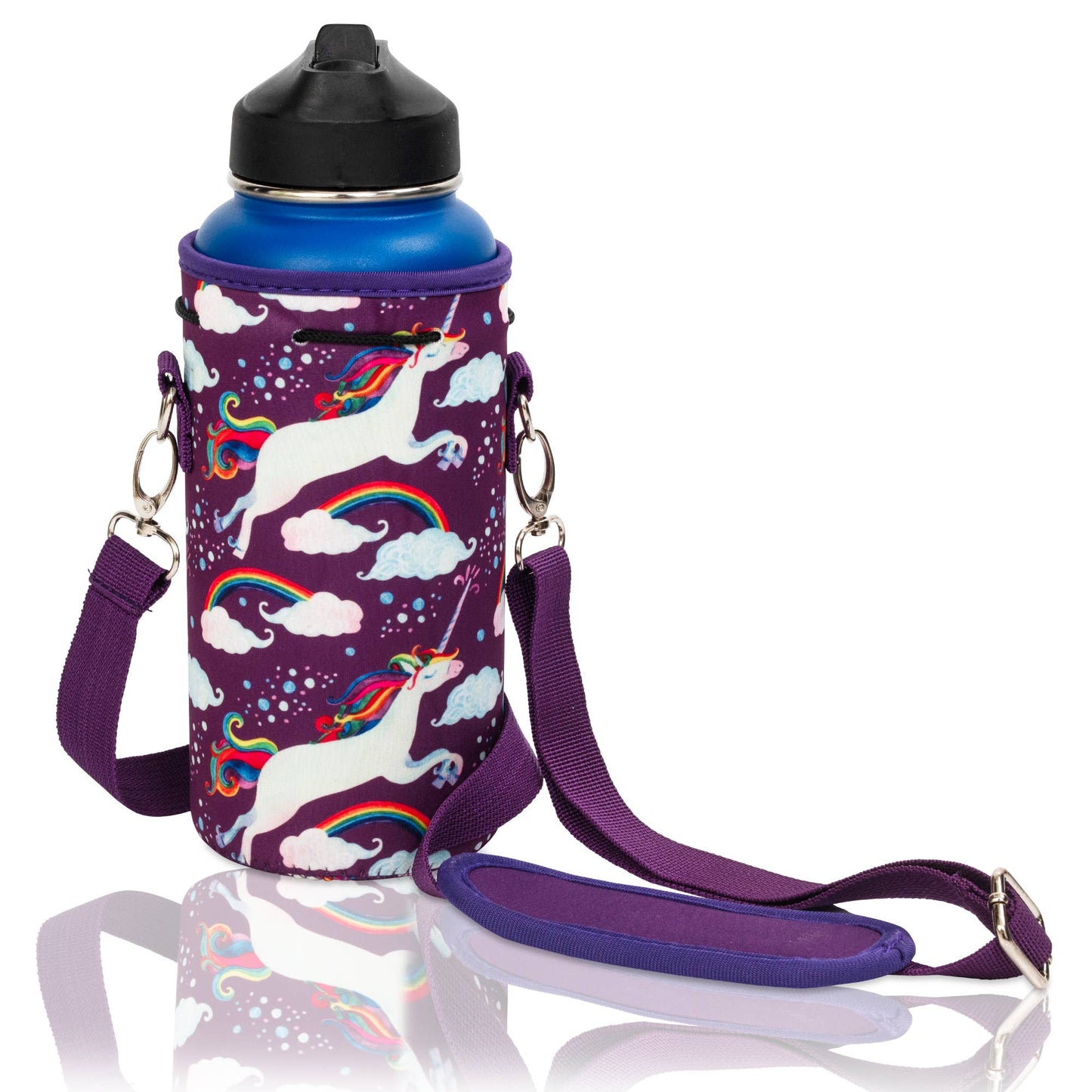 Made Easy Kit Water Bottle Carrier Holder w/Shoulder Strap