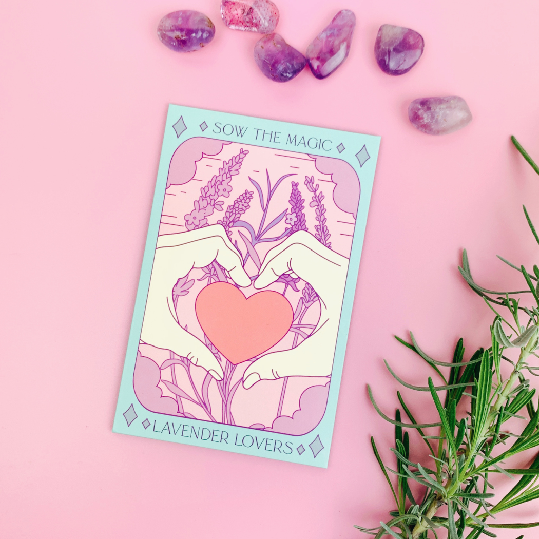 Seed Packet- Lavender Lovers Tarot Garden + Gift