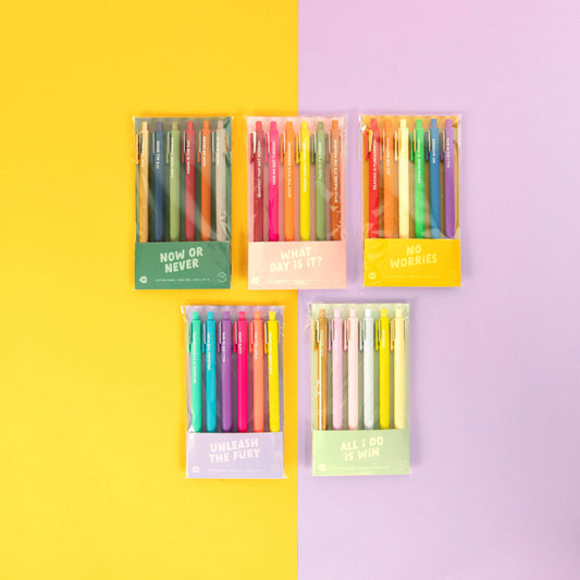 Pen Jotter Set - 6 pack