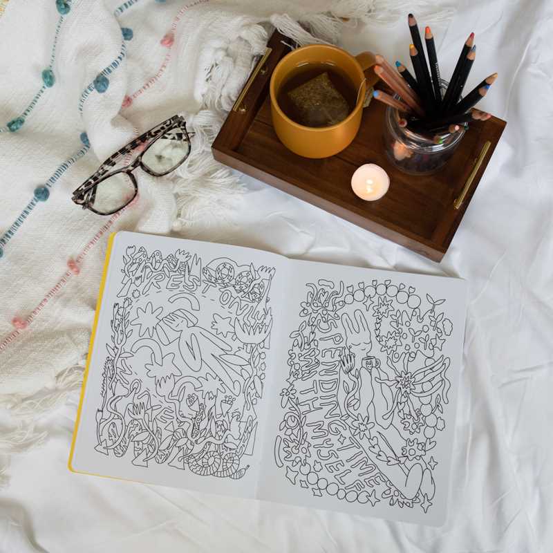 Yumiverse Mindful Coloring Book by Yumi  Sakugawa