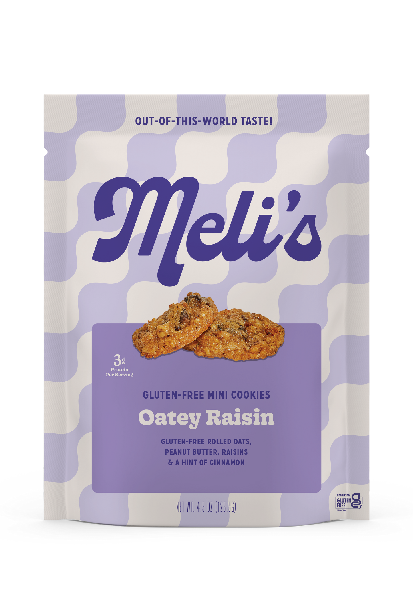 Meli's Mini Oatey Raisin Cookies