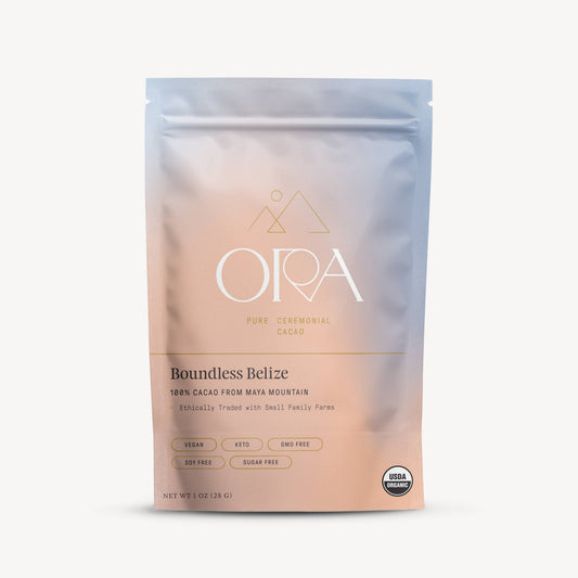 Ceremonial Cacao 1oz Sachet | Boundless Belize 100% Organic
