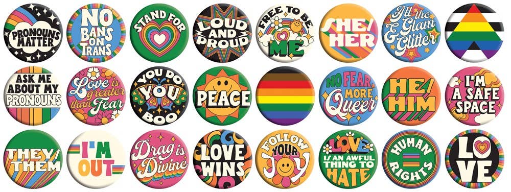 Stand for Love Buttons