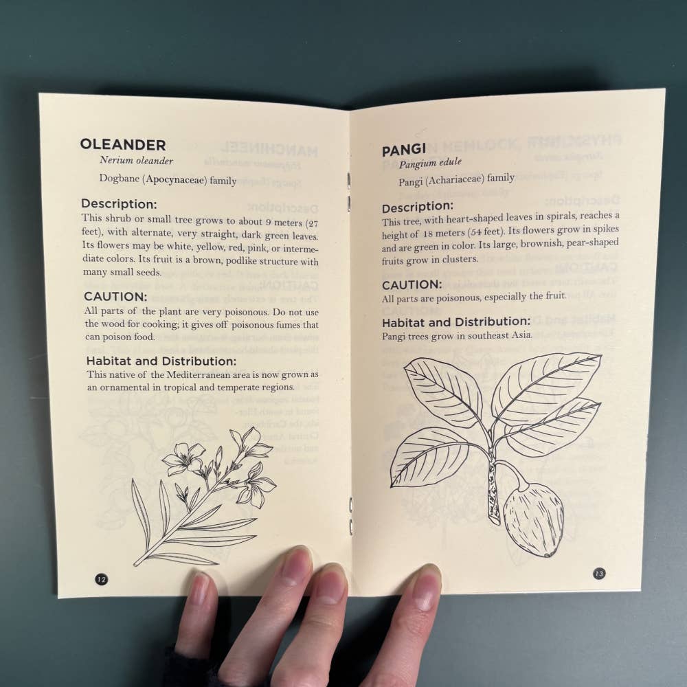 Poisonous Plants & How to Spot Them (Zine)