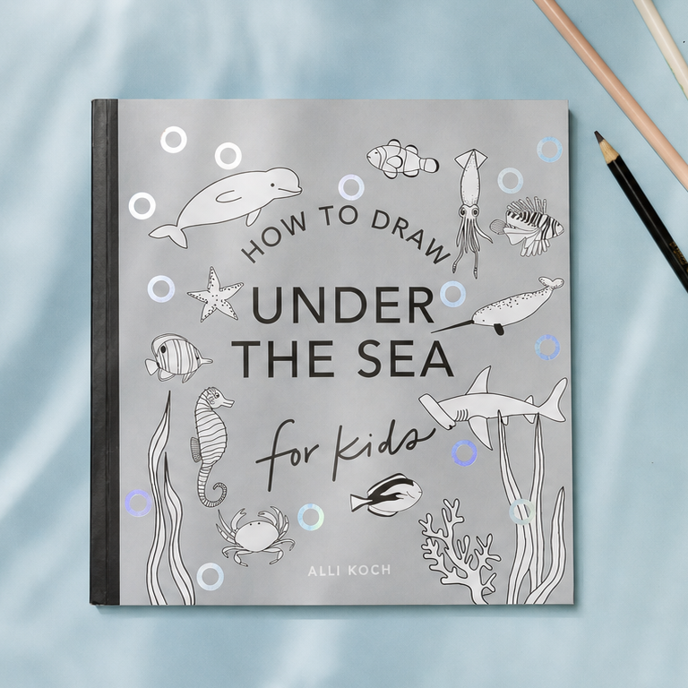 Under the Sea: A How to Draw Art Book for Kids