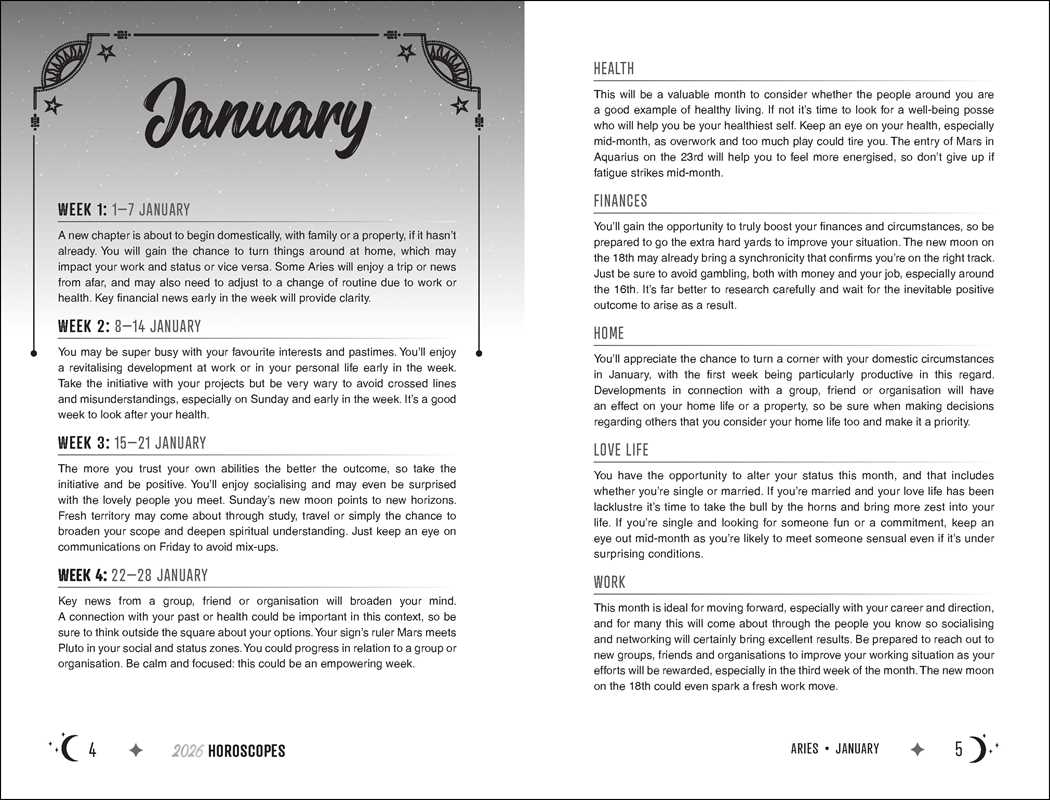 2026 Horoscopes Annual Calendar by Patsy  Bennett