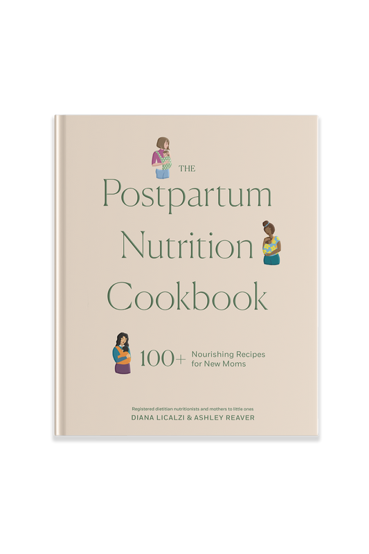 The Postpartum Nutrition Cookbook (Gift for New Moms)