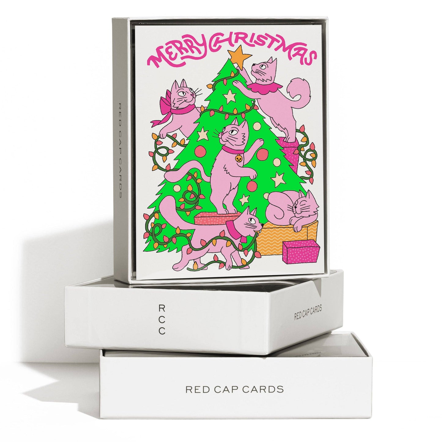 Kitty Chaos greeting card