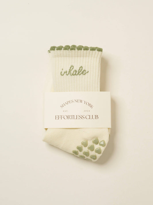 🧘🏼‍♀️ Inhale Exhale Grip Sock