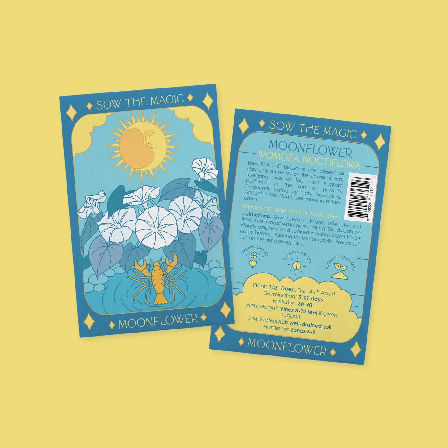 Seed Packet- Moonflower Garden + Gift