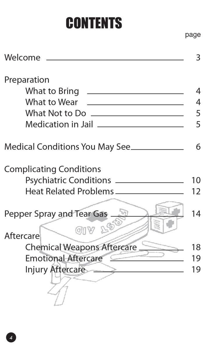 First Aid & How to Perform It (zine)