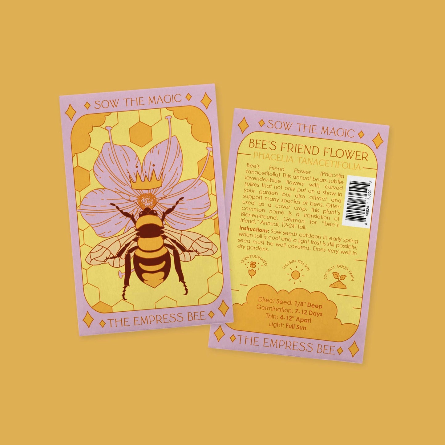 Seed Packet- The Empress Bee Tarot Garden + Gift