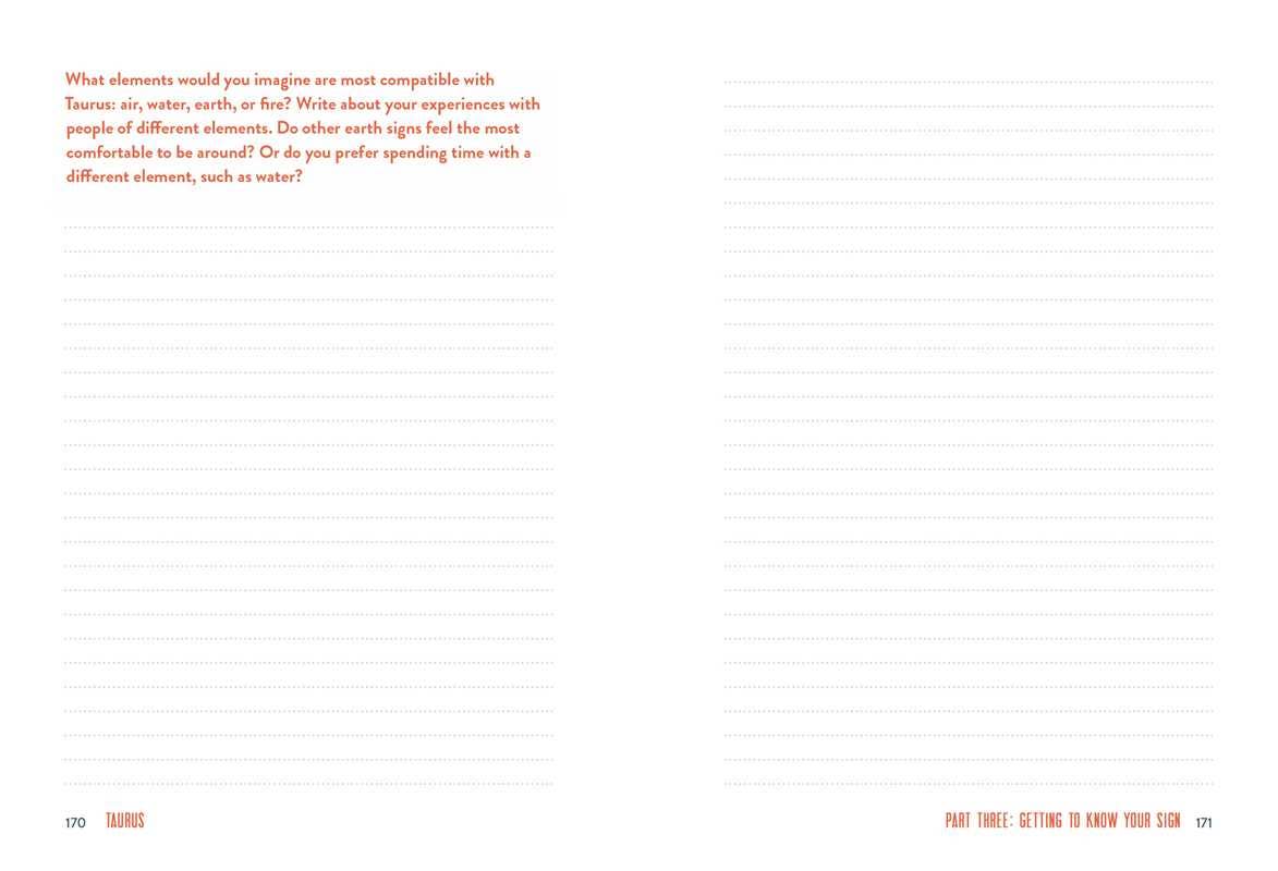 Taurus: A Guided Journal by Constance   Stellas