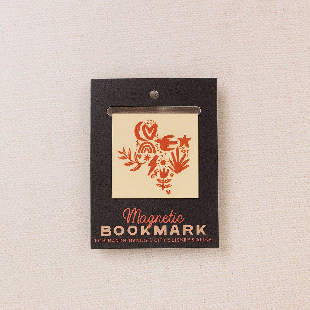 TX to the Moon & Back Magnetic Bookmark