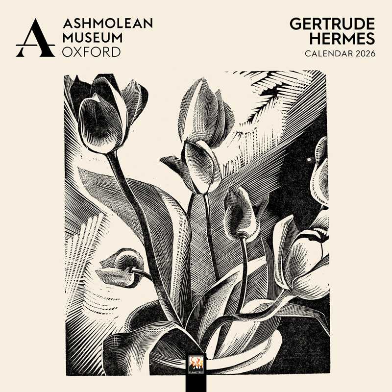 Ashmolean Museum: Gertrude Hermes Wall Calendar 2026 (Art Calendar) by