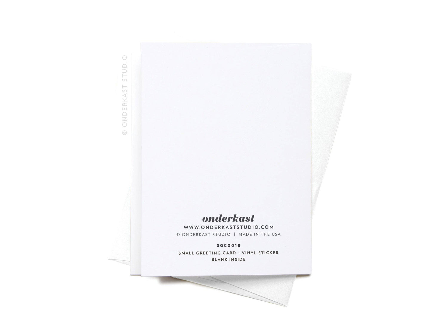 Greetings From Texas Sticker Greeting Card