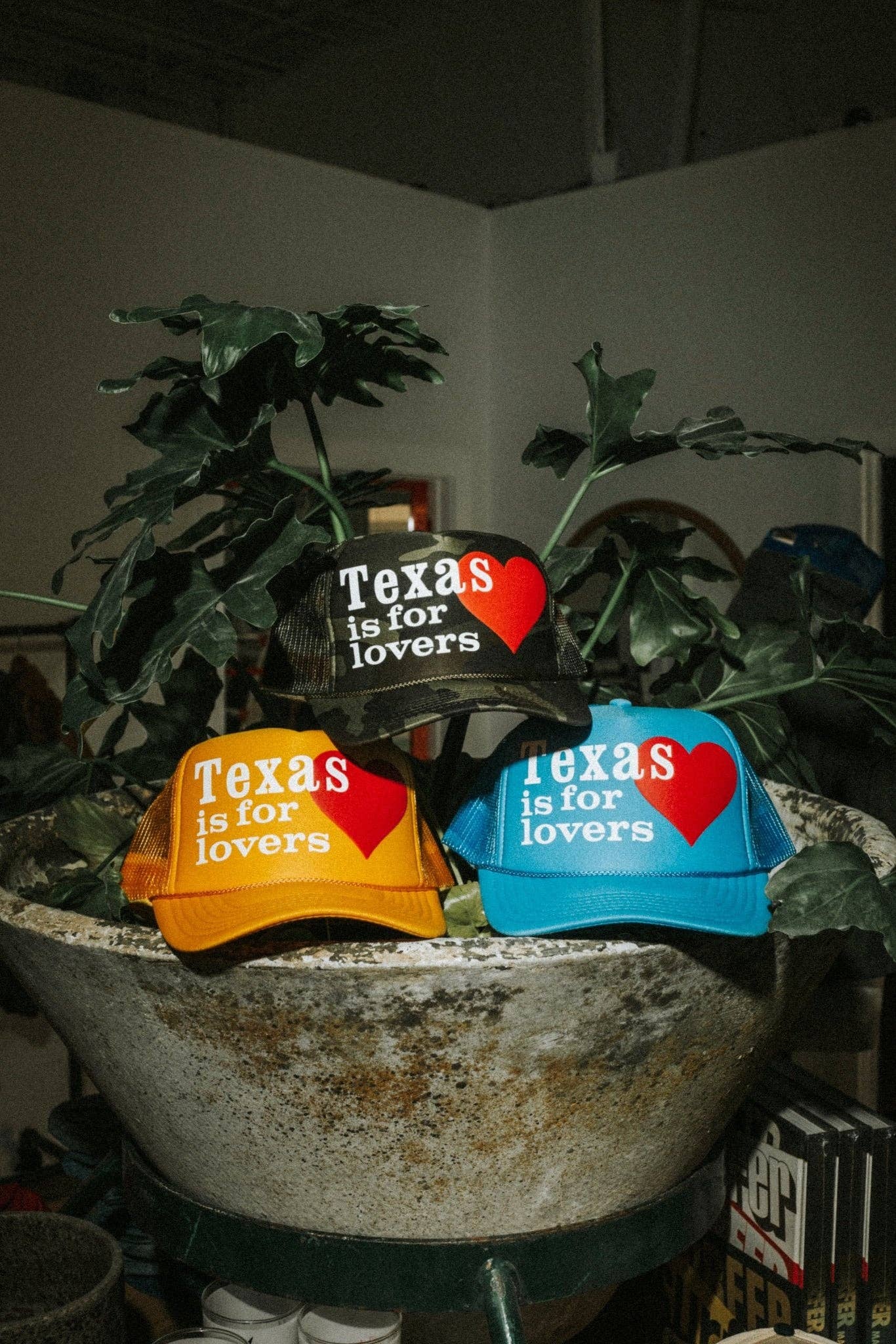 Texas is for Lovers Trucker Hat