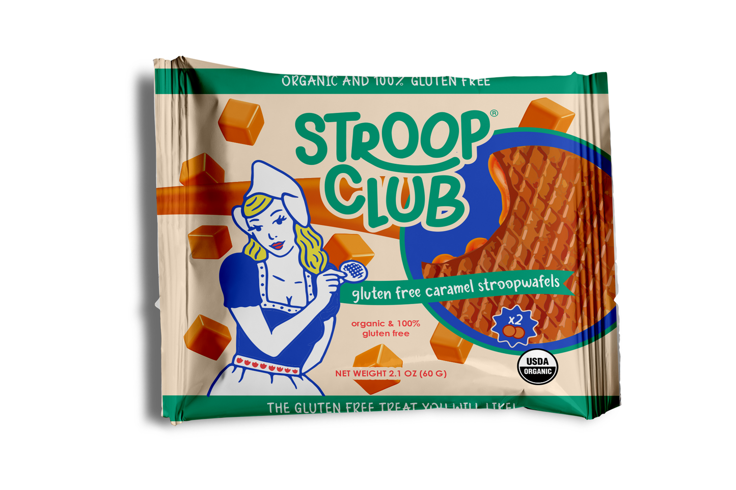 Caramel Stroopwafel 2-pack