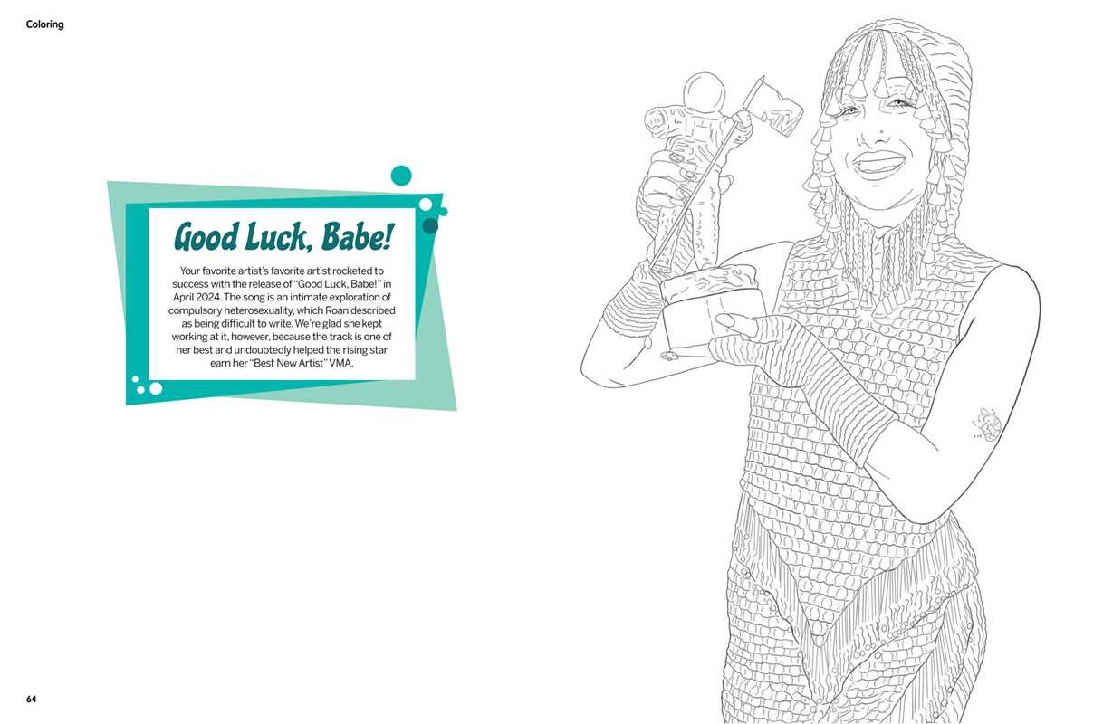 Chappell Roan Coloring & Activity Book