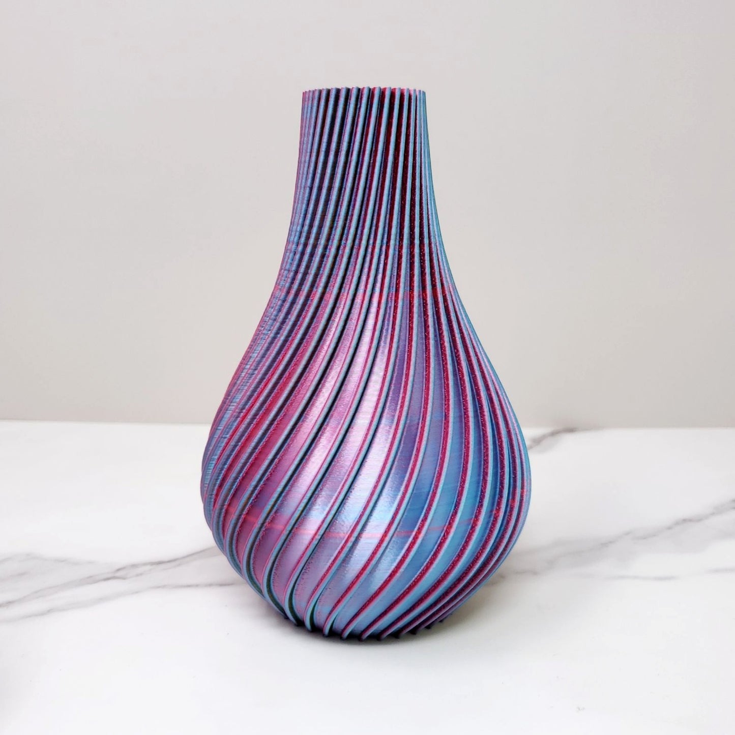 3D Printed Medium Vase by Boyd’s Custom Fab