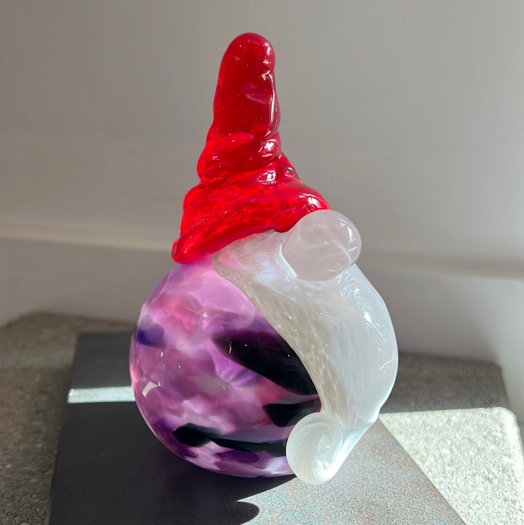 Sculpture, glass- GNOMES