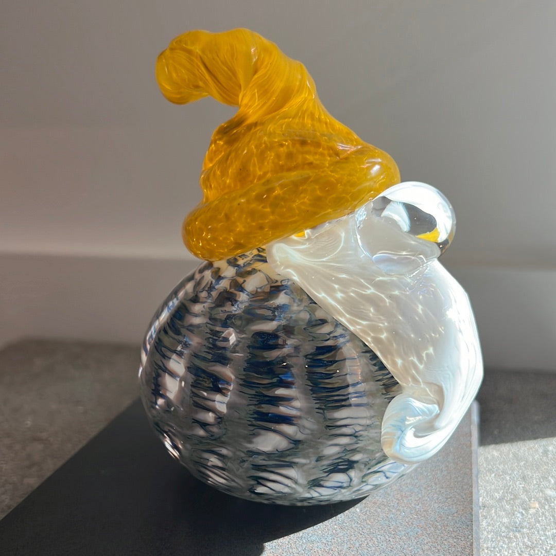 Sculpture, glass- GNOMES