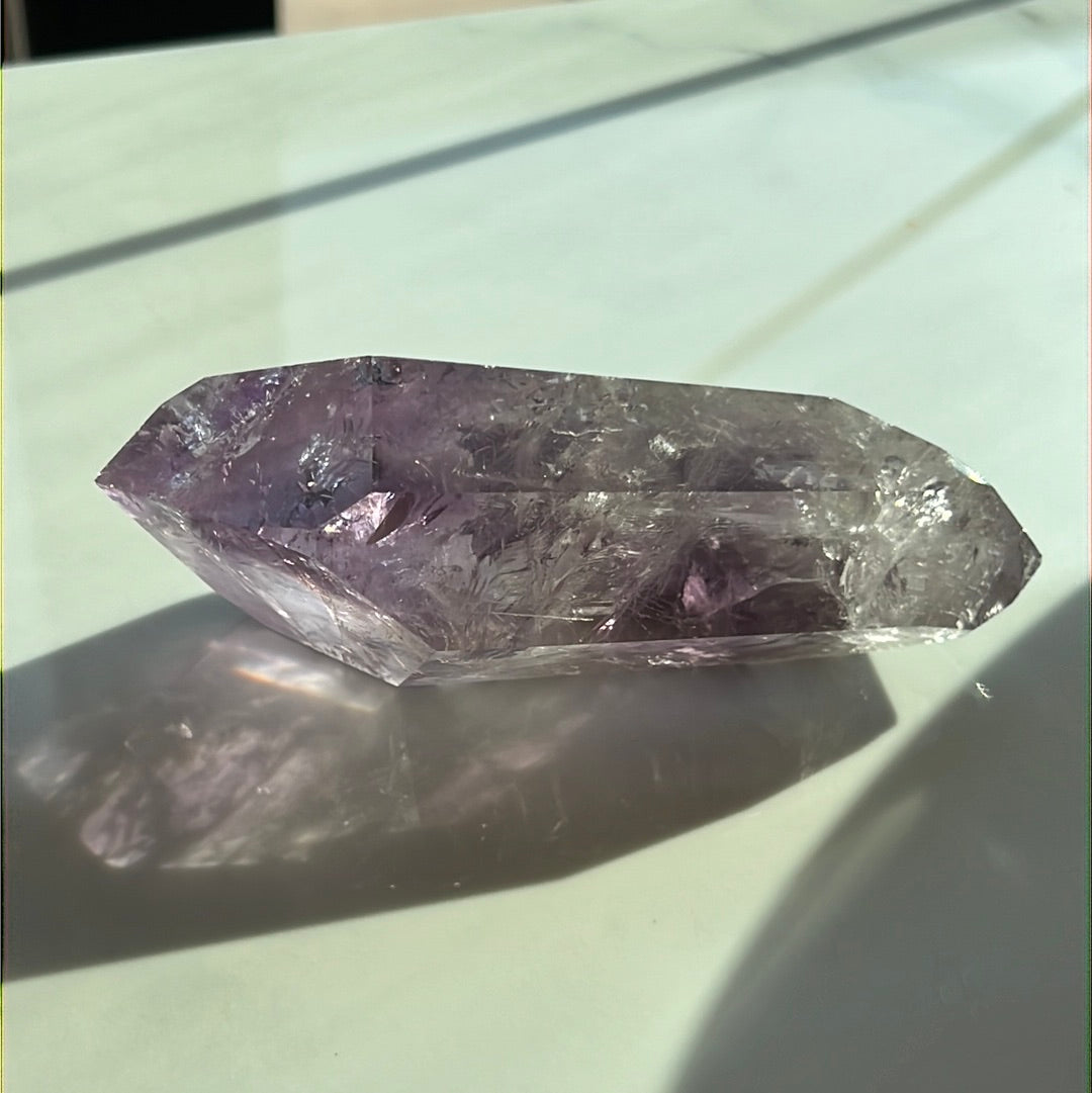 Amethyst double terminated