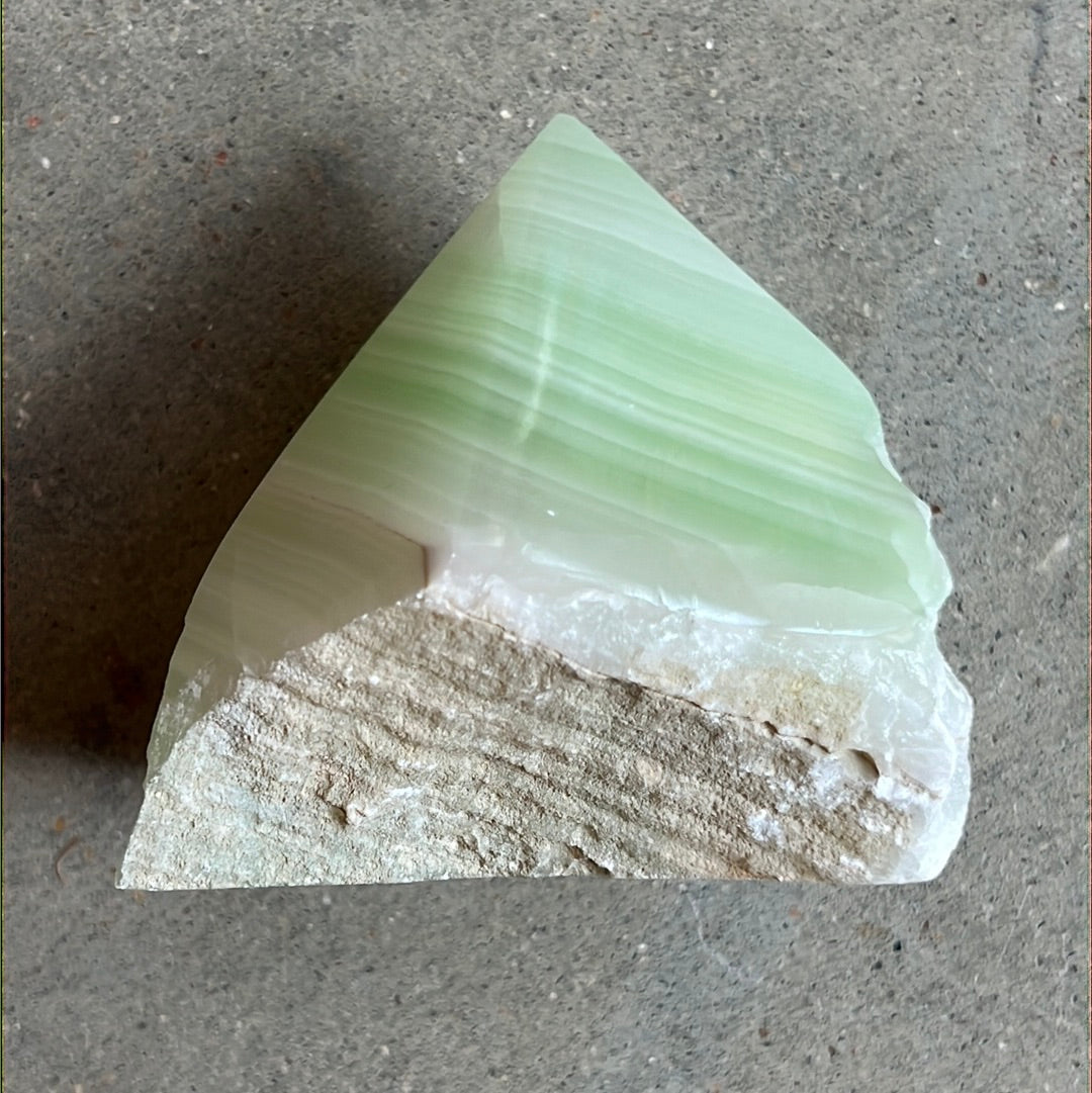 Emerald Calcite Point