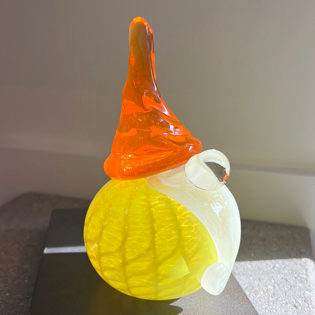 Sculpture, glass- GNOMES