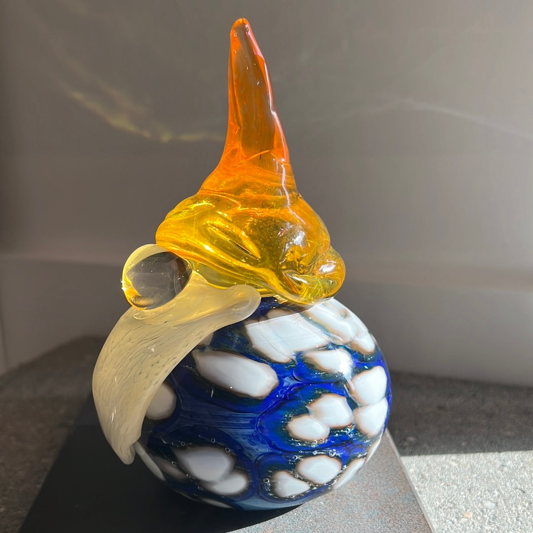 Sculpture, glass- GNOMES