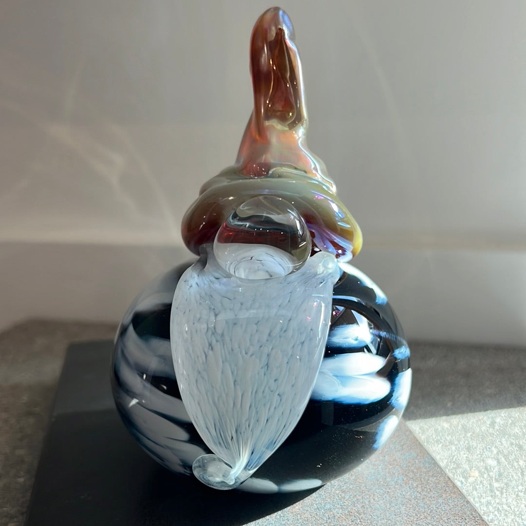 Sculpture, glass- GNOMES