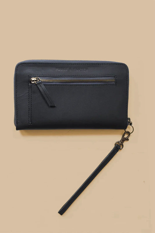 Zipper Wallet Wristlet - 1
