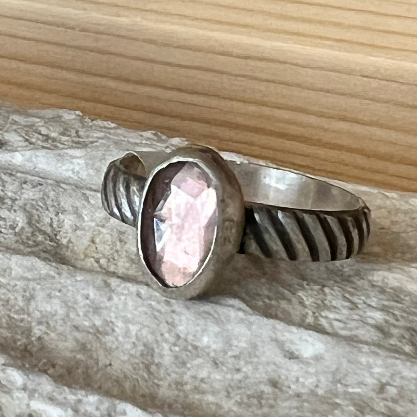 Pink Tourmaline Ring