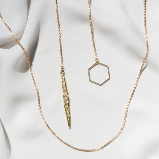 Necklace - Sustainable “Melissa” Lariat Necklace