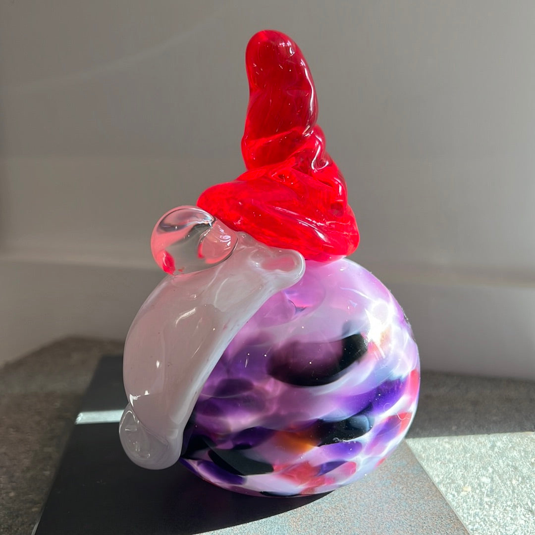 Sculpture, glass- GNOMES