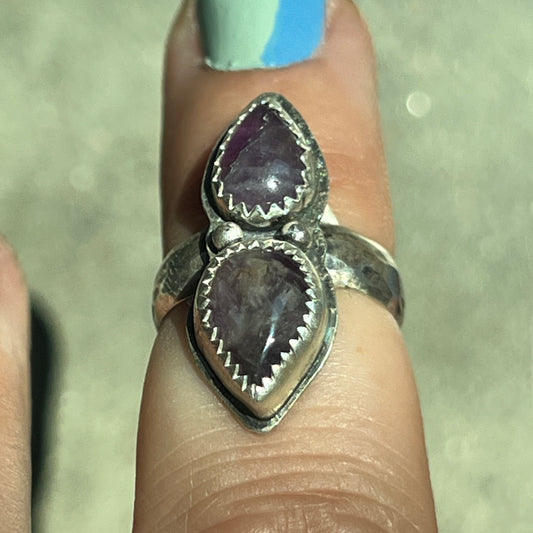 Amethyst Pinkie Ring by & The Minotaur