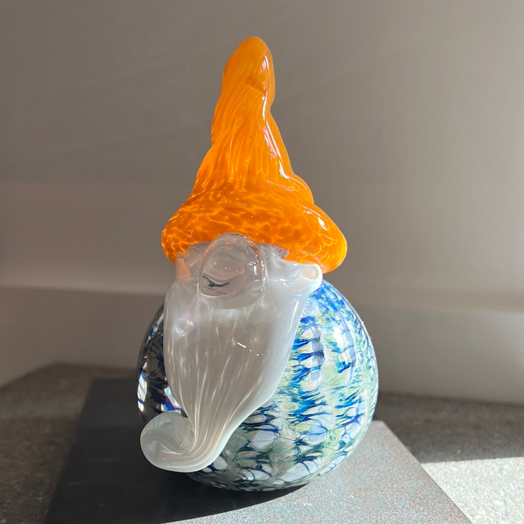 Sculpture, glass- GNOMES
